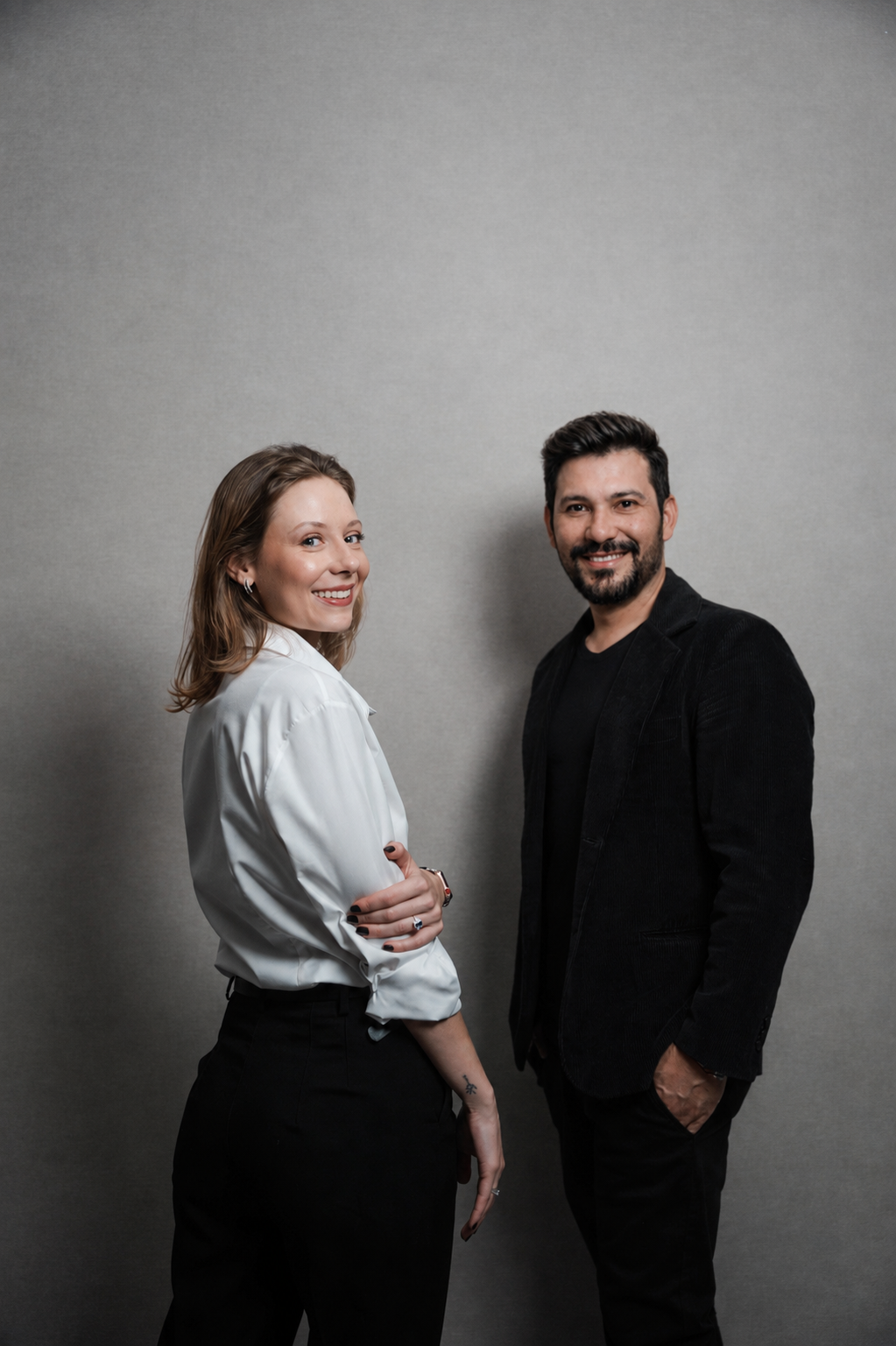 Amanda Richter e Sérgio Dalmeidah